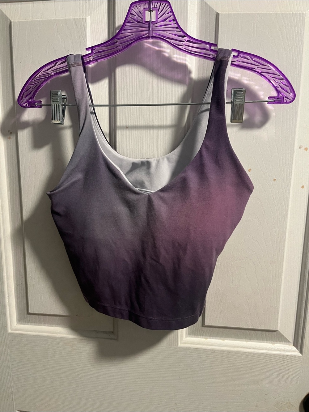 🍋 LIKE NEW Lululemon Align Tank Top A/B Cup - Aurora Haze Purple Multi - Sz 6